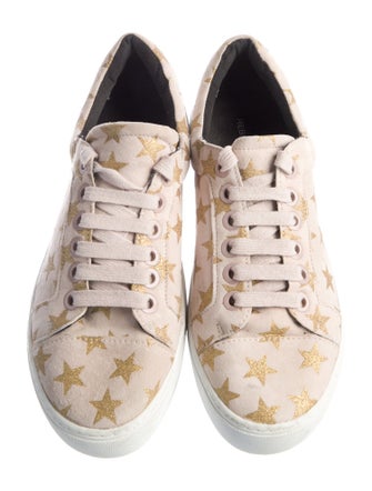 Rebecca Minkoff Suede Printed Sneakers