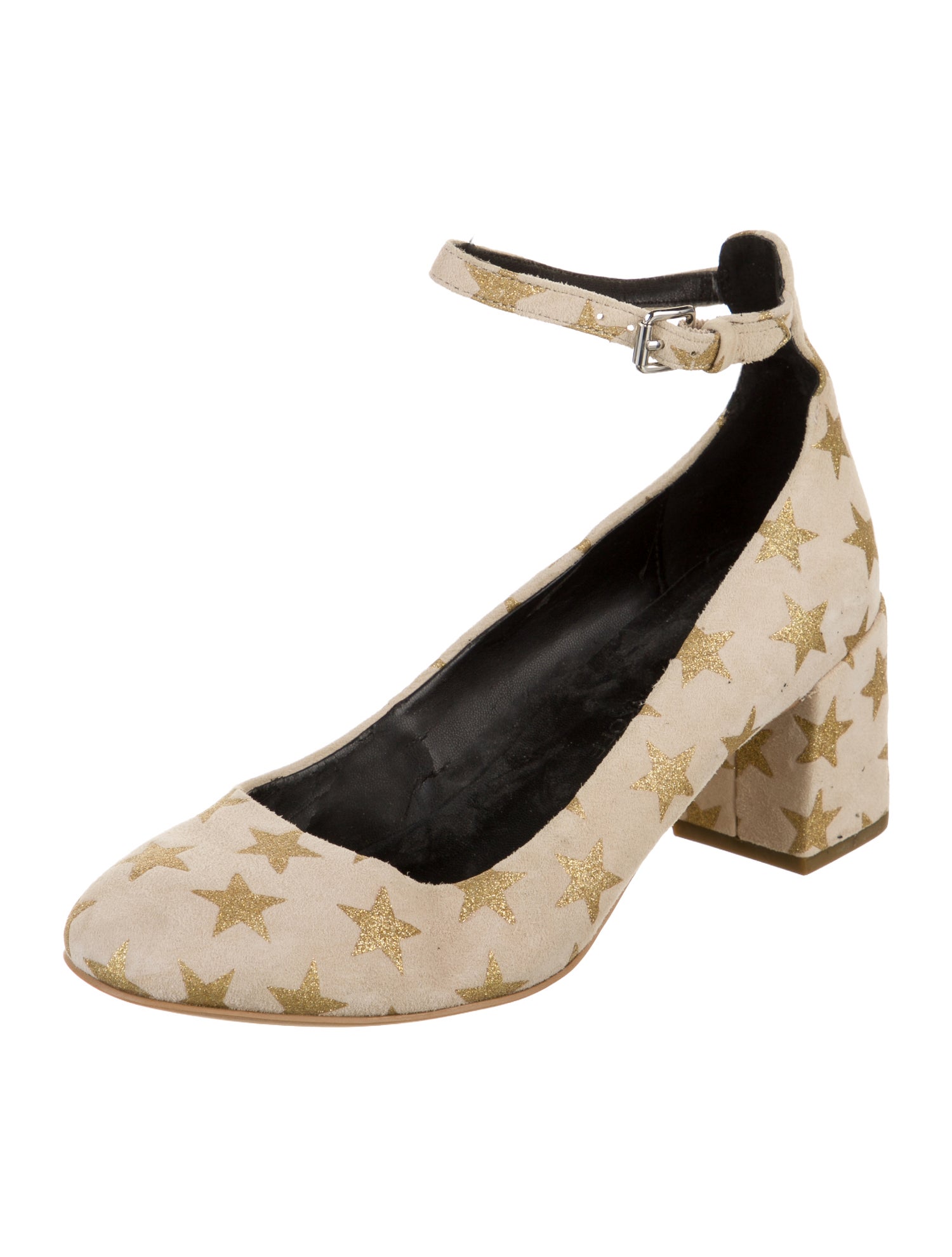 Rebecca Minkoff Suede Printed Pumps