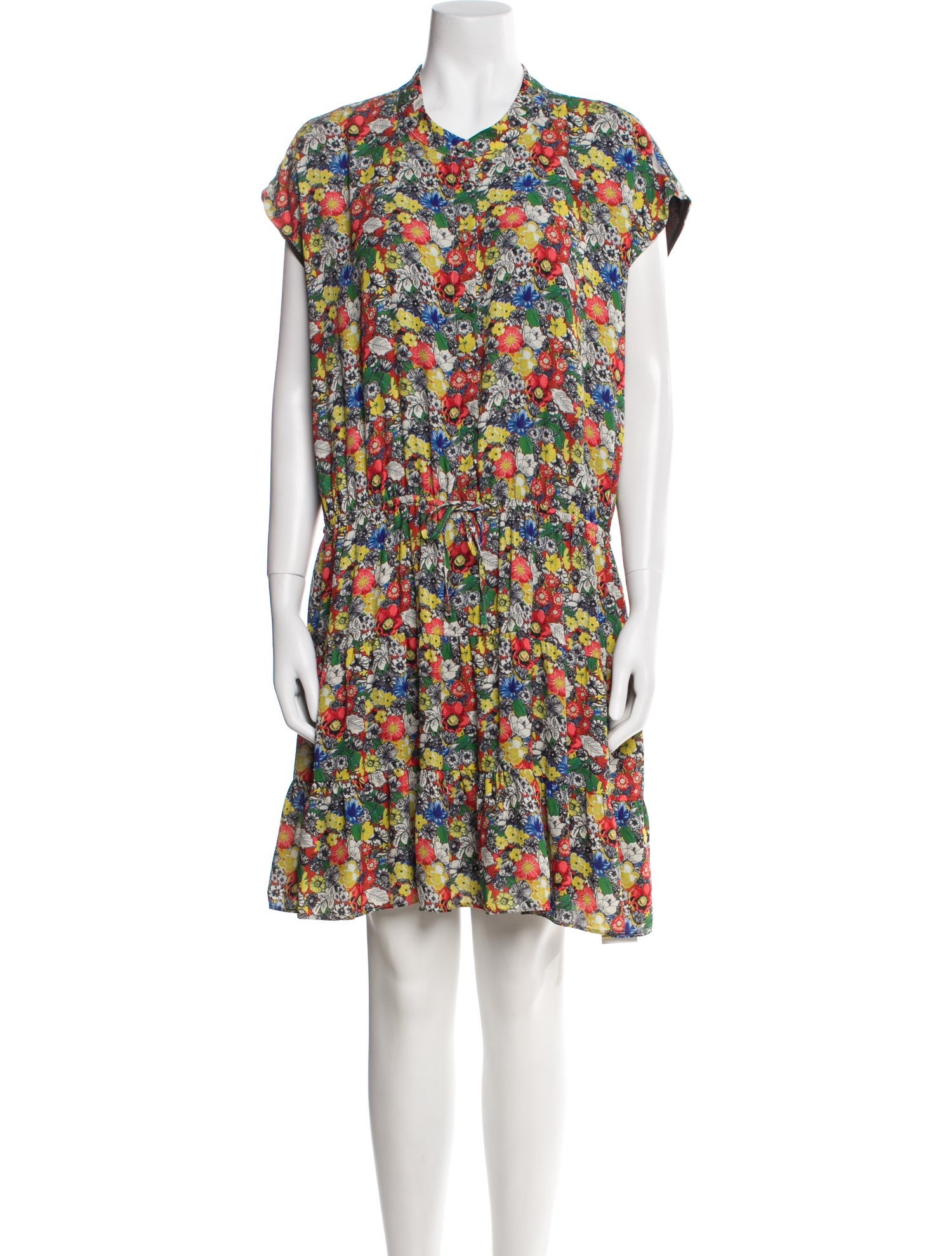 Rebecca Minkoff Floral Print Knee-Length Dress