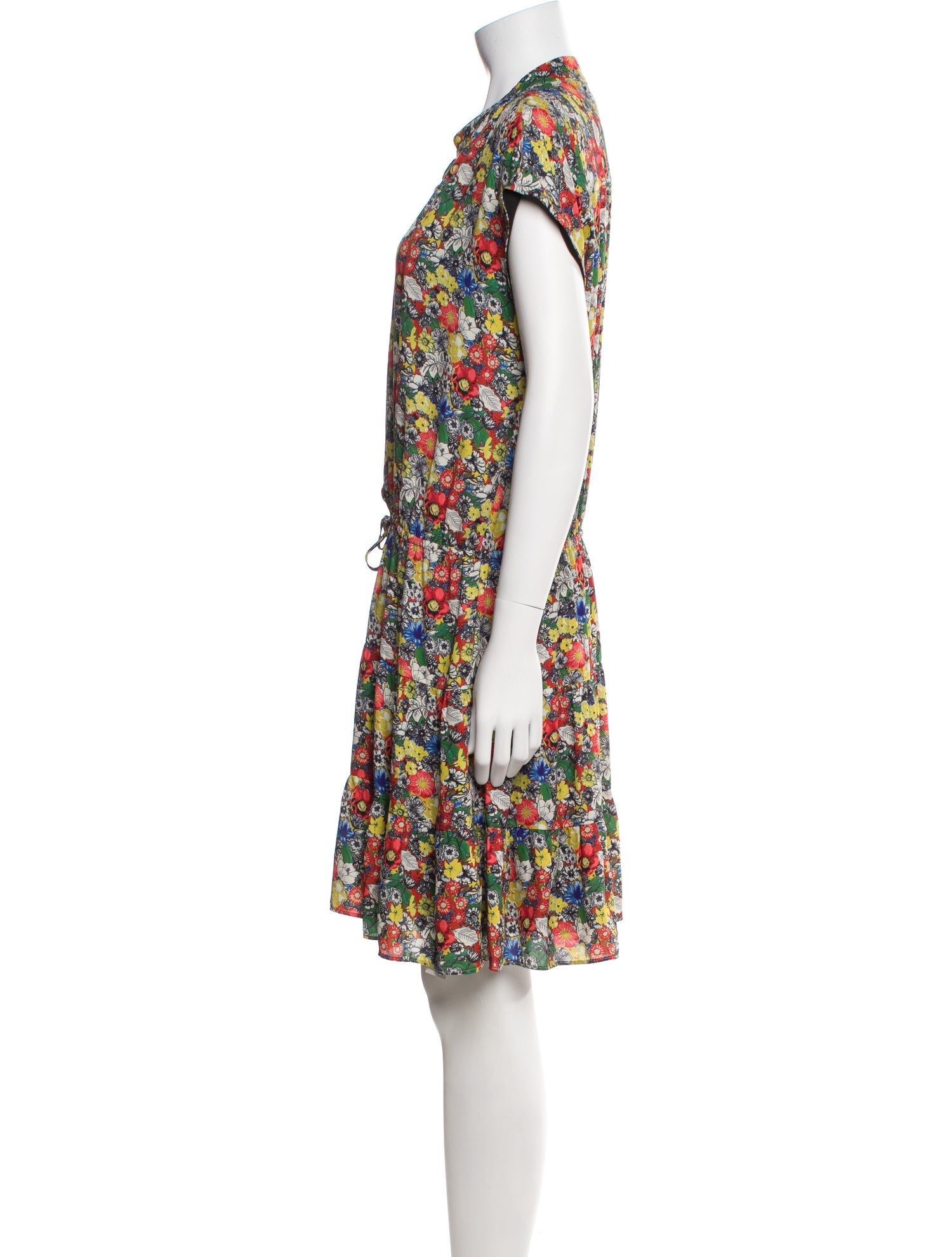 Rebecca Minkoff Floral Print Knee-Length Dress