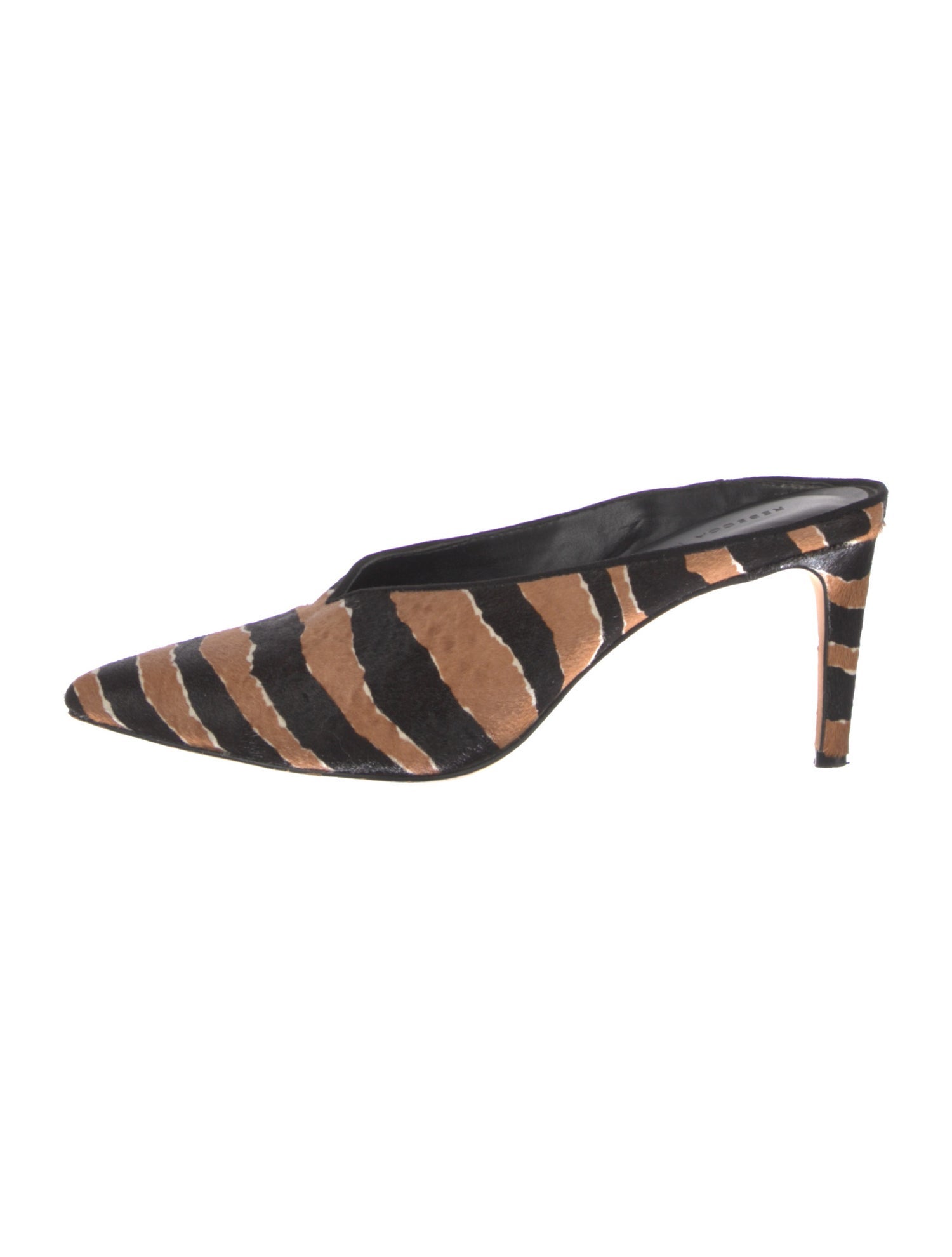 Rebecca Minkoff Ponyhair Animal Print Mules