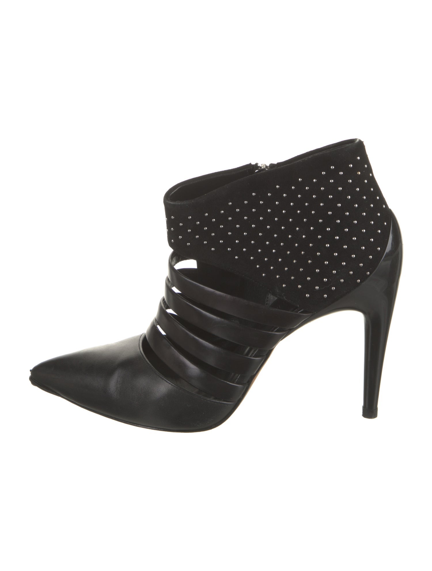 Rebecca Minkoff Leather Studded Accents Boots