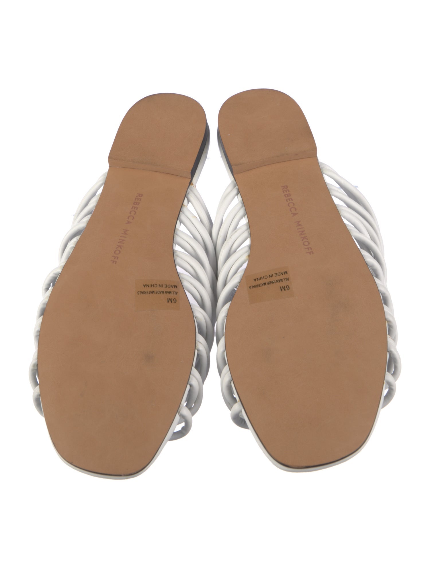 Rebecca Minkoff Leather Slides