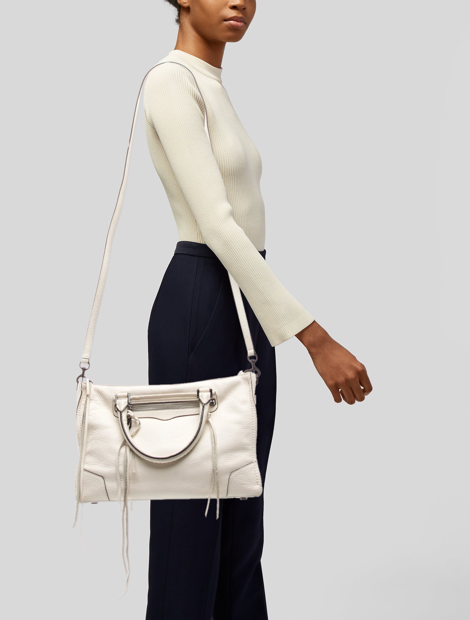 Rebecca Minkoff Leather Top Handle Bag