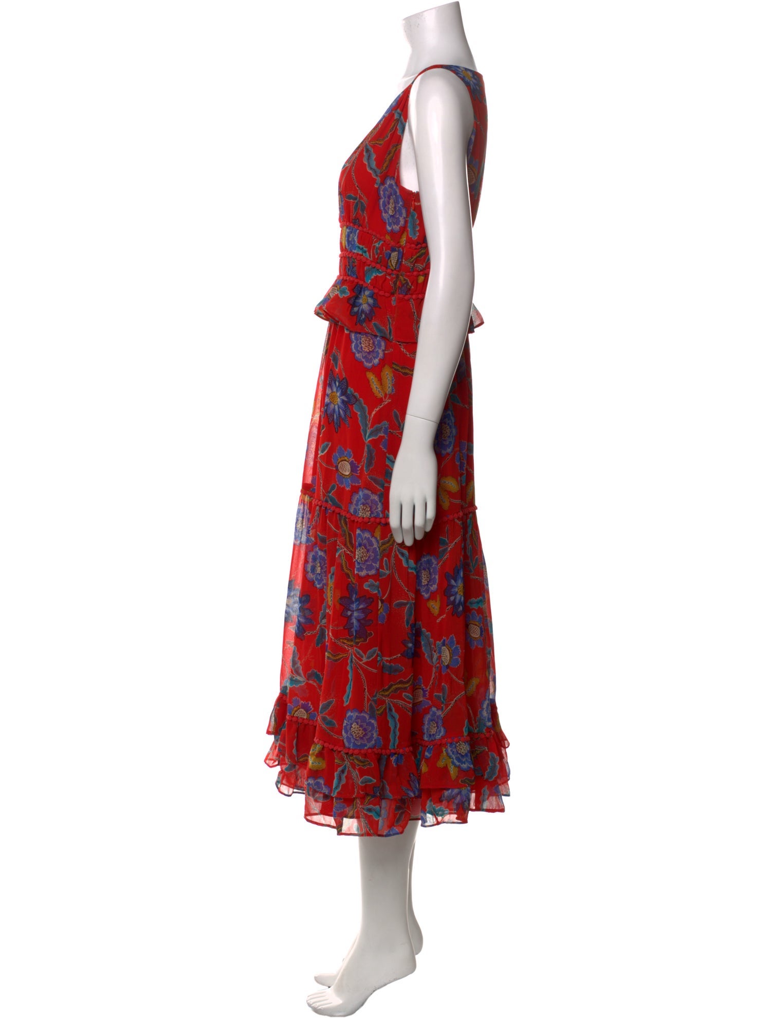 Rebecca Minkoff Floral Print Long Dress