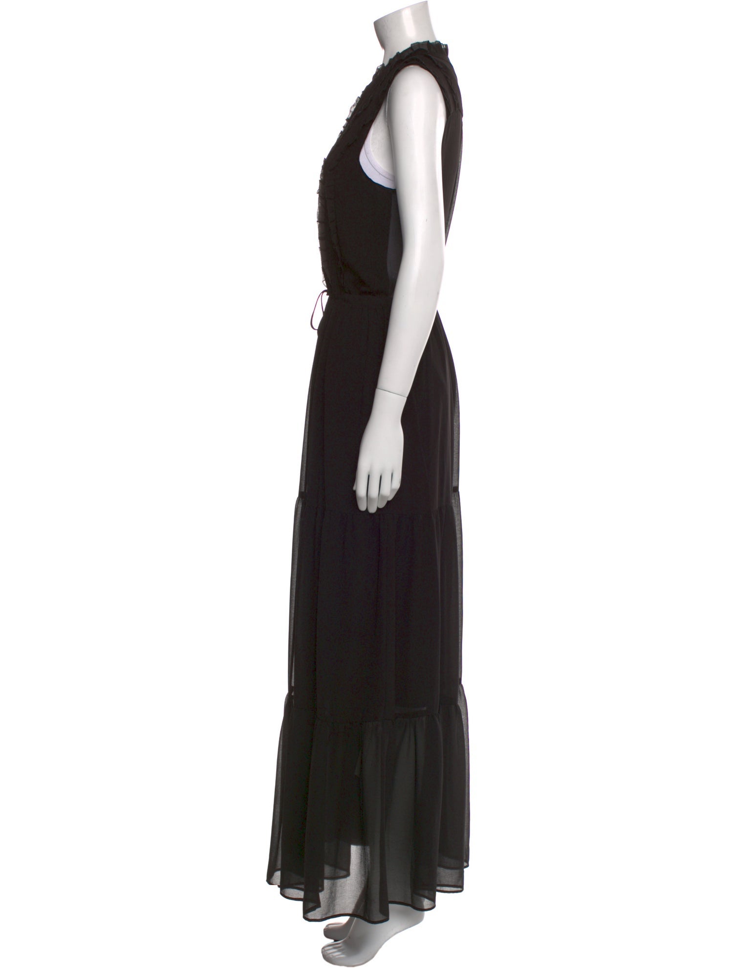 Rebecca Minkoff Mock Neck Long Dress
