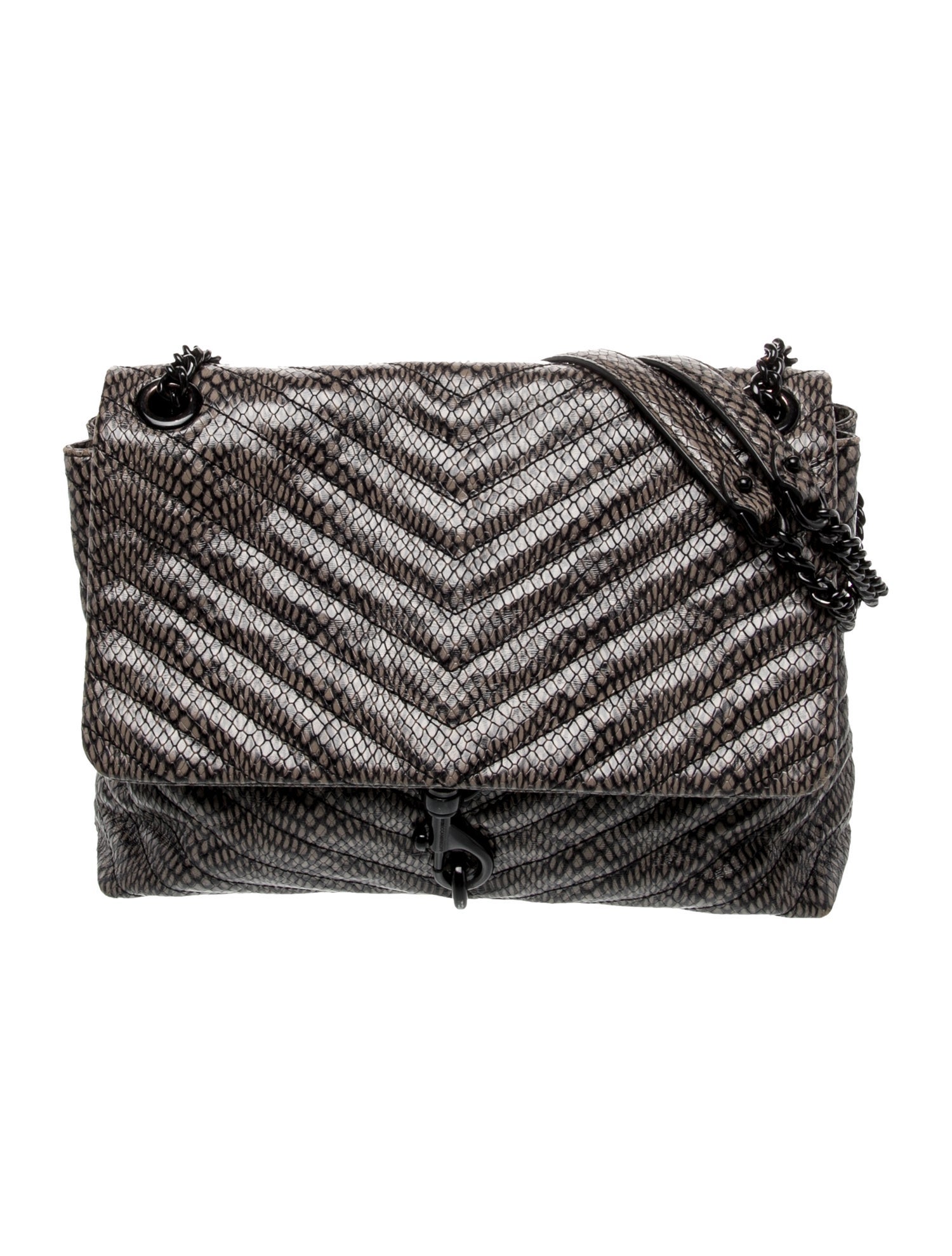 Rebecca Minkoff Embossed Leather Shoulder Bag