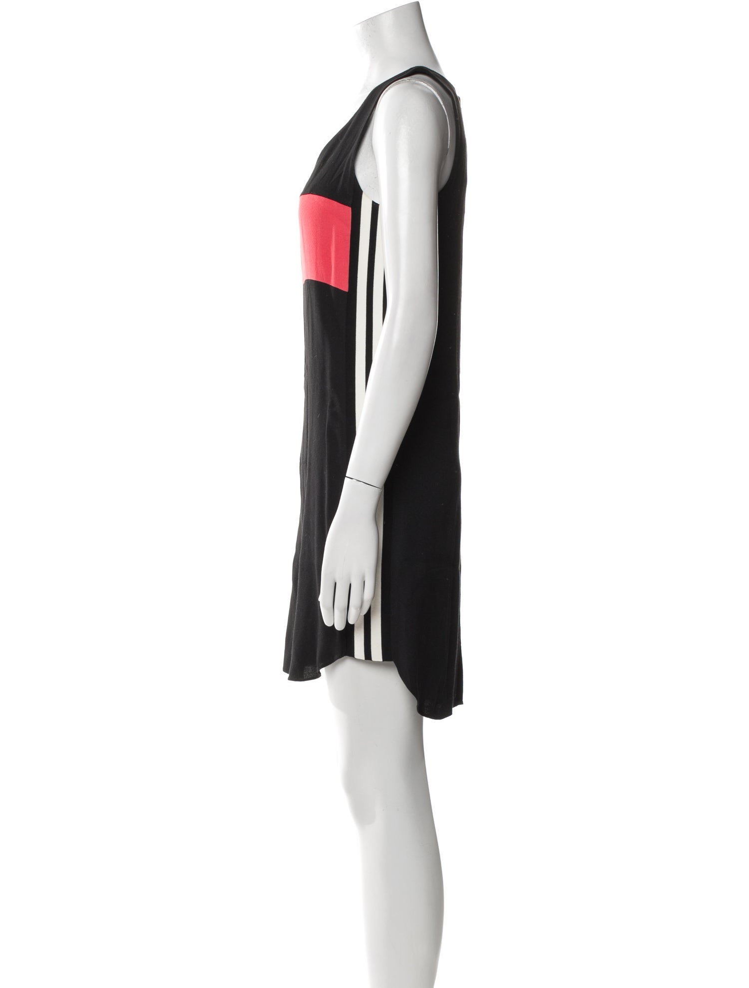 Rebecca Minkoff Colorblock Pattern Mini Dress