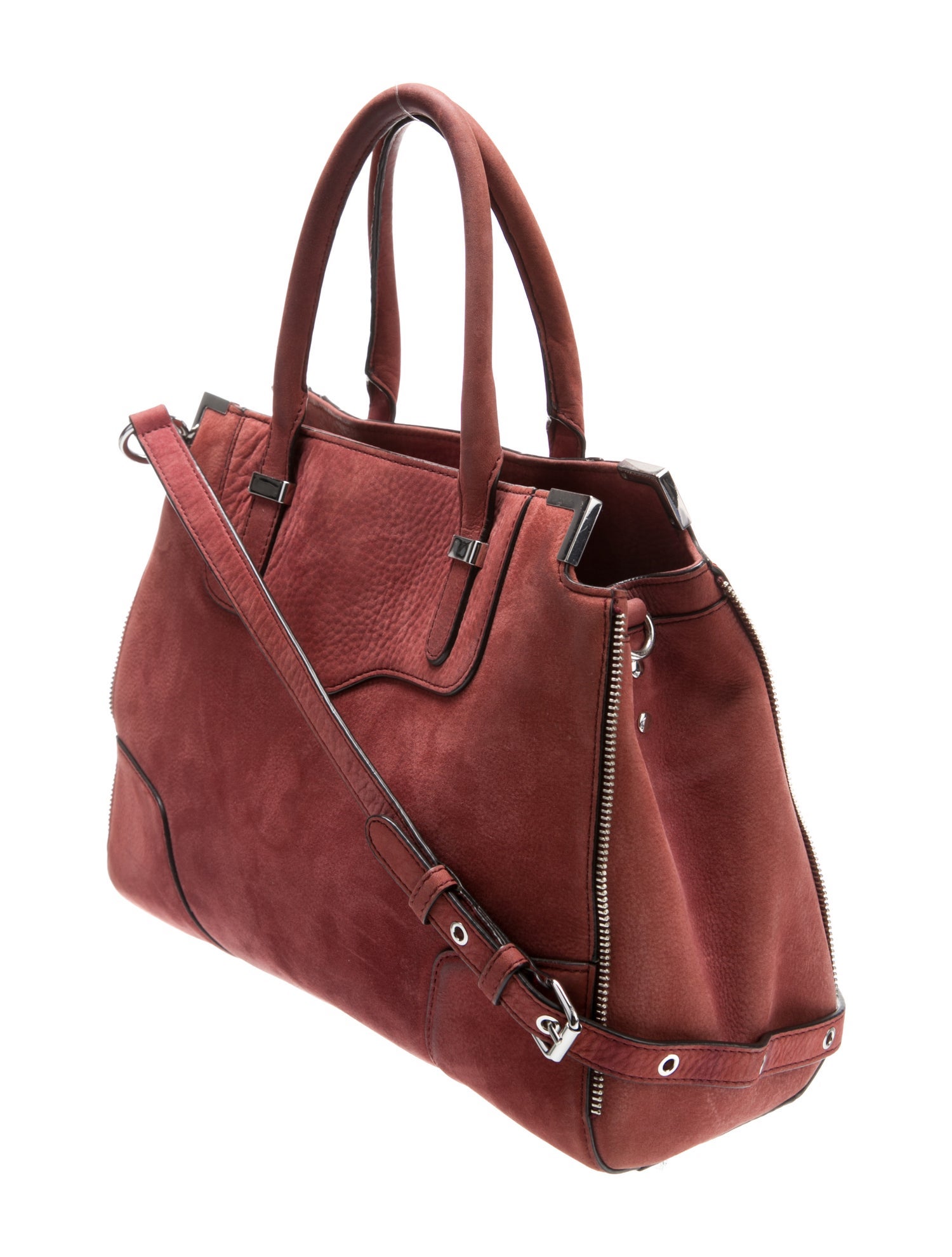 Rebecca Minkoff Suede Top Handle Bag