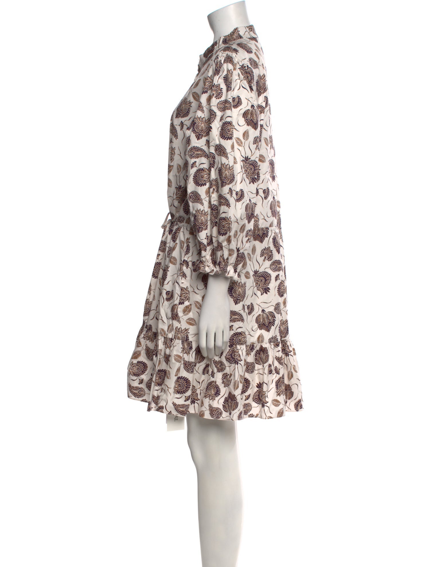 Rebecca Minkoff Floral Print Knee-Length Dress