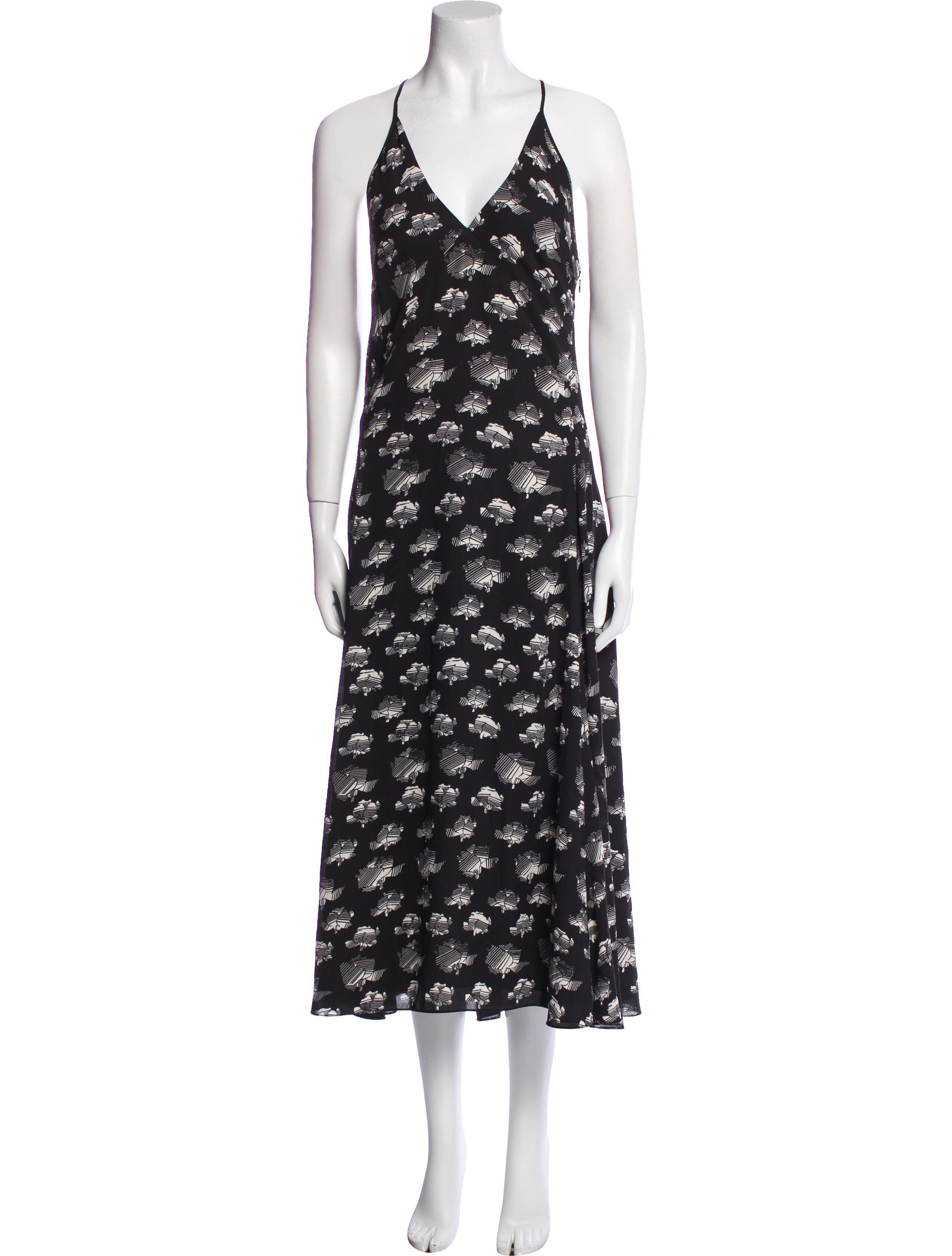 Rebecca Minkoff Floral Print Midi Length Dress w/ Tags