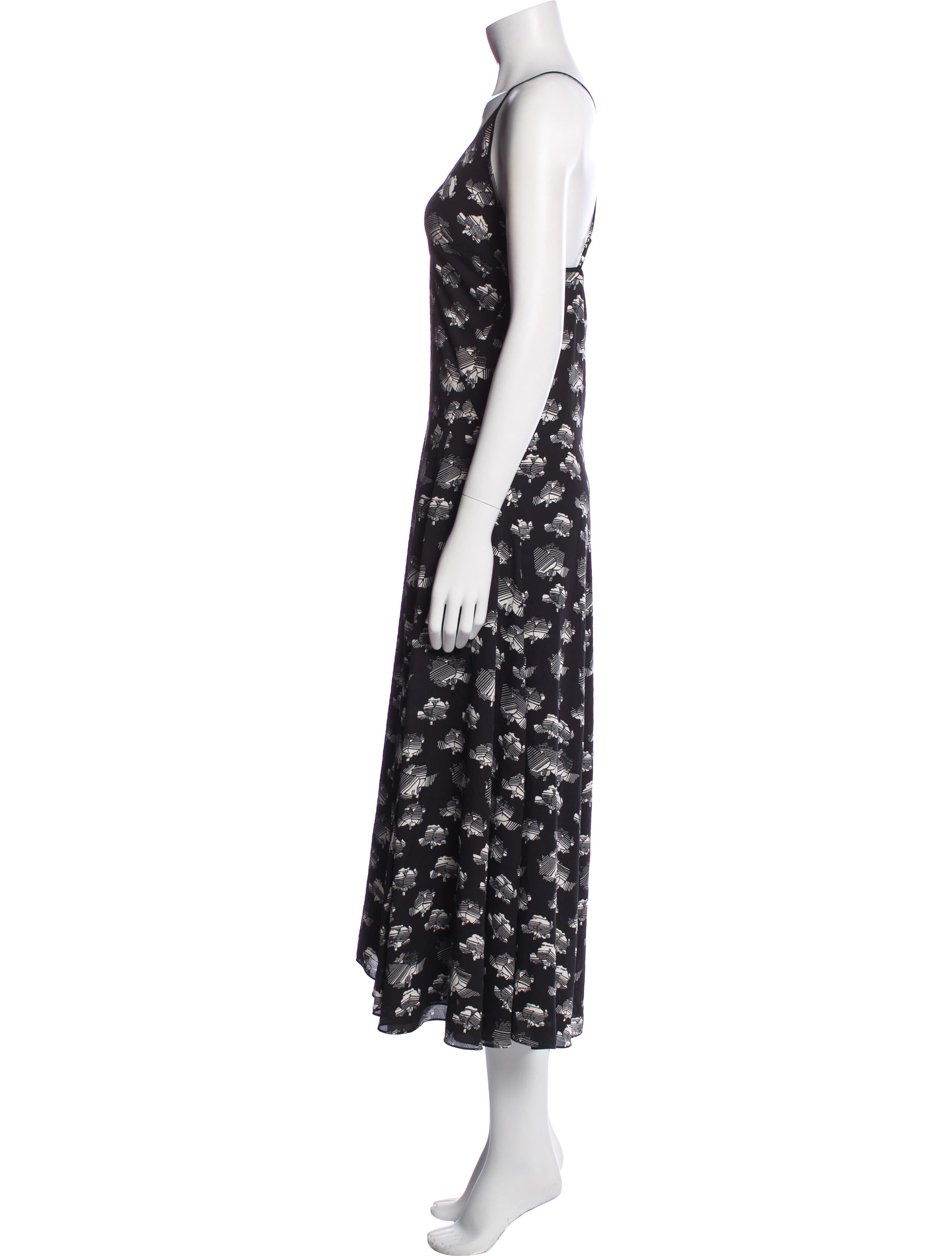 Rebecca Minkoff Floral Print Midi Length Dress w/ Tags