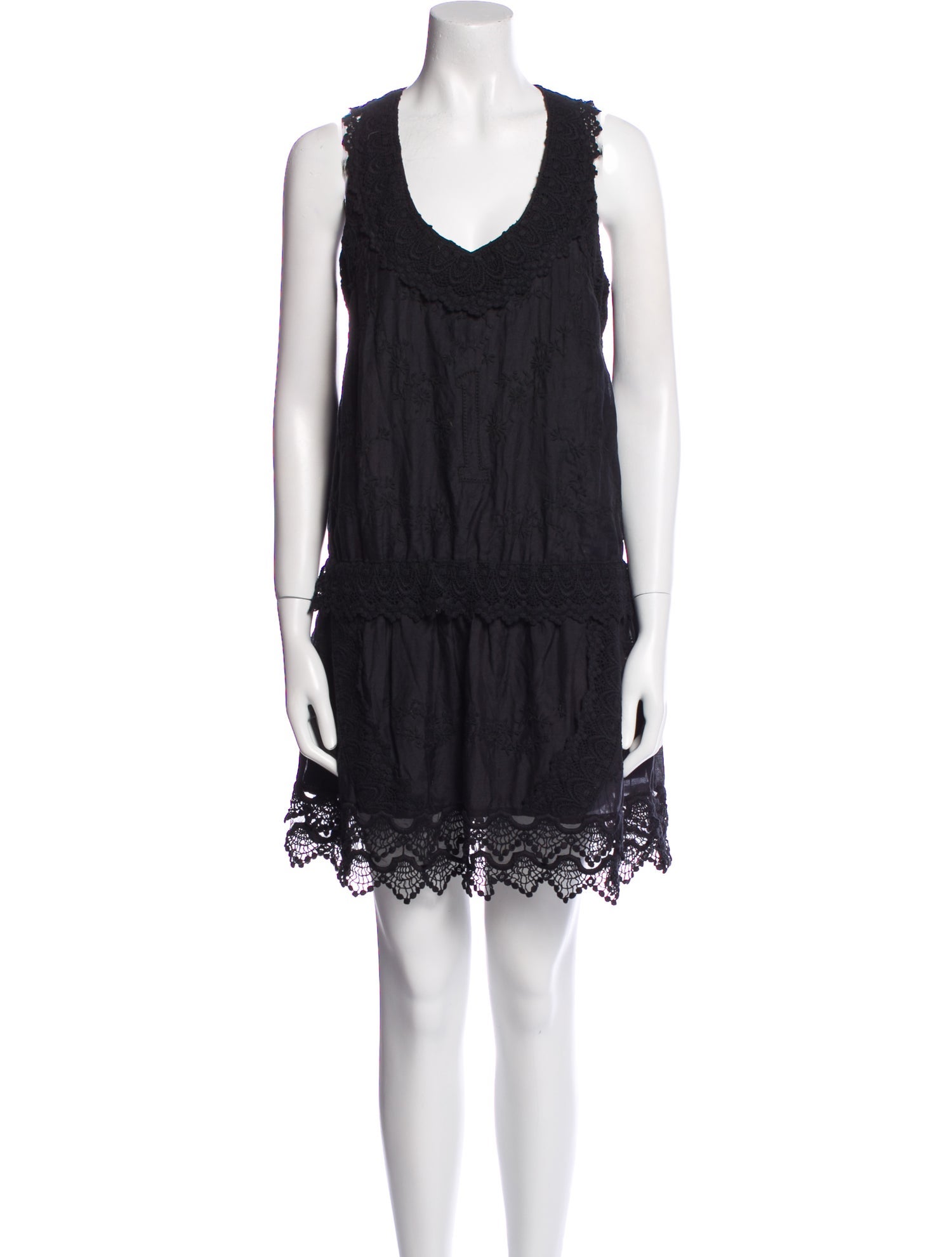 Rebecca Minkoff Scoop Neck Mini Dress