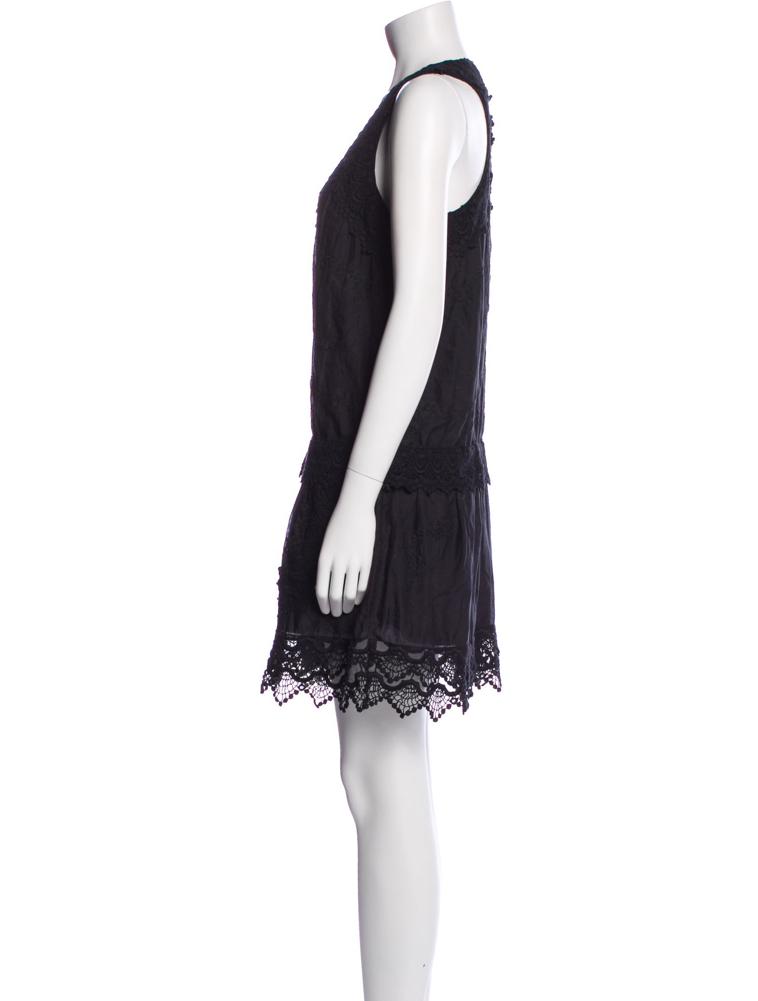 Rebecca Minkoff Scoop Neck Mini Dress