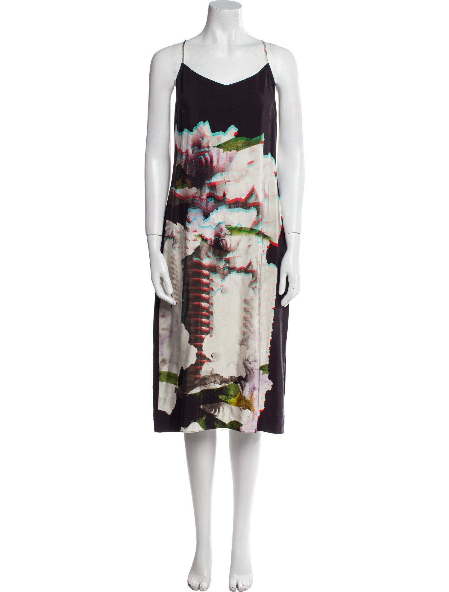 Rebecca Minkoff Printed Midi Length Dress