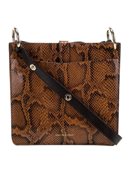 Rebecca Minkoff Embossed Leather Crossbody Bag