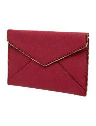 Rebecca Minkoff Saffiano Leather Clutch