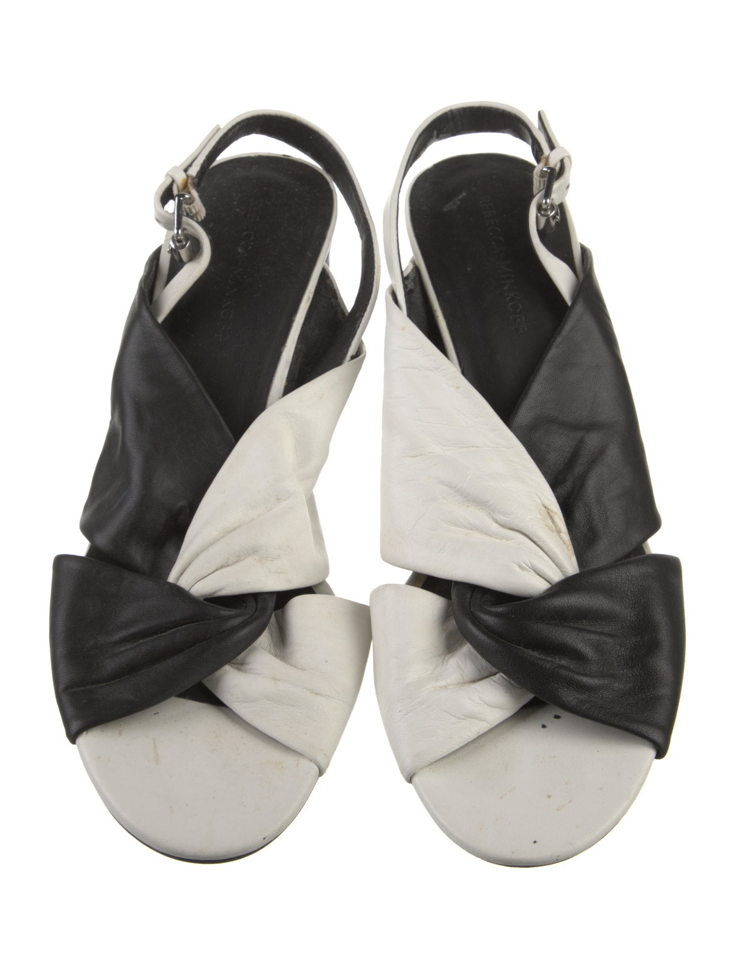 Rebecca Minkoff Leather Slingback Sandals