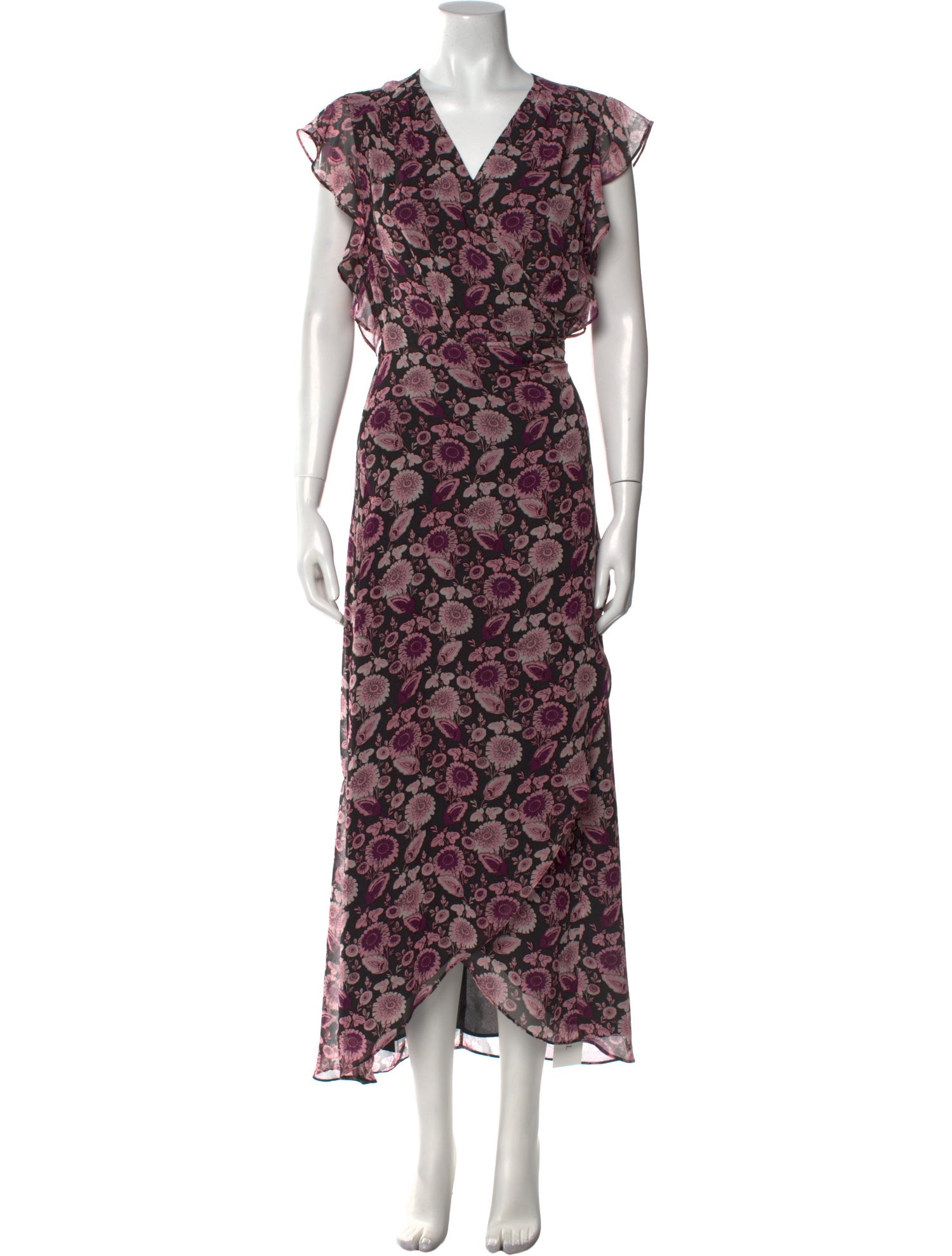 Rebecca Minkoff Floral Print Long Dress w/ Tags