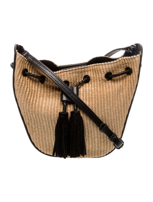 Rebecca Minkoff Raffia Bucket Bag