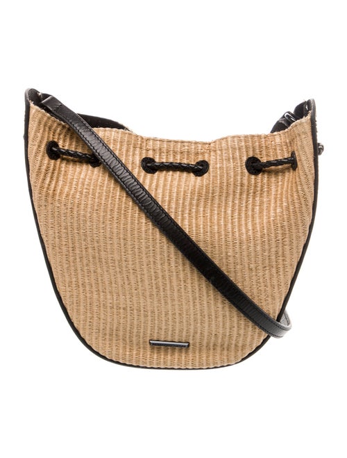 Rebecca Minkoff Raffia Bucket Bag