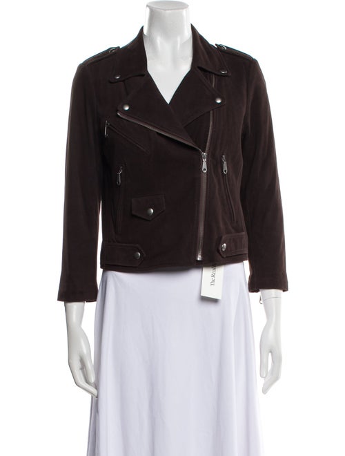 Rebecca Minkoff Goat Leather Biker Jacket