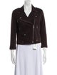 Rebecca Minkoff Goat Leather Biker Jacket