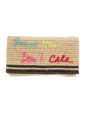 Rebecca Minkoff Straw Clutch