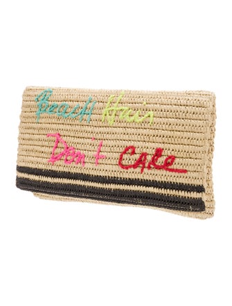Rebecca Minkoff Straw Clutch