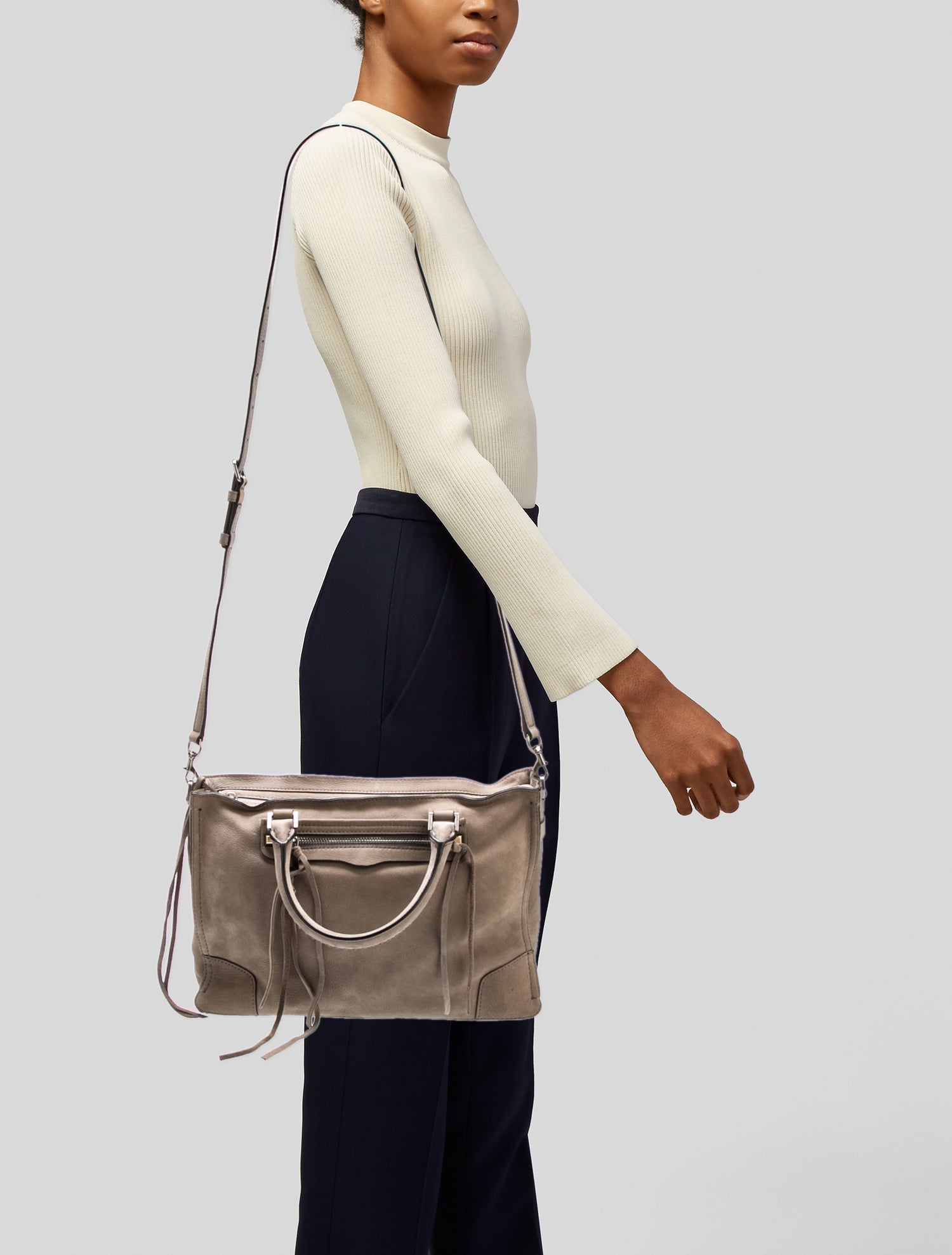 Rebecca Minkoff Suede Shoulder Bag