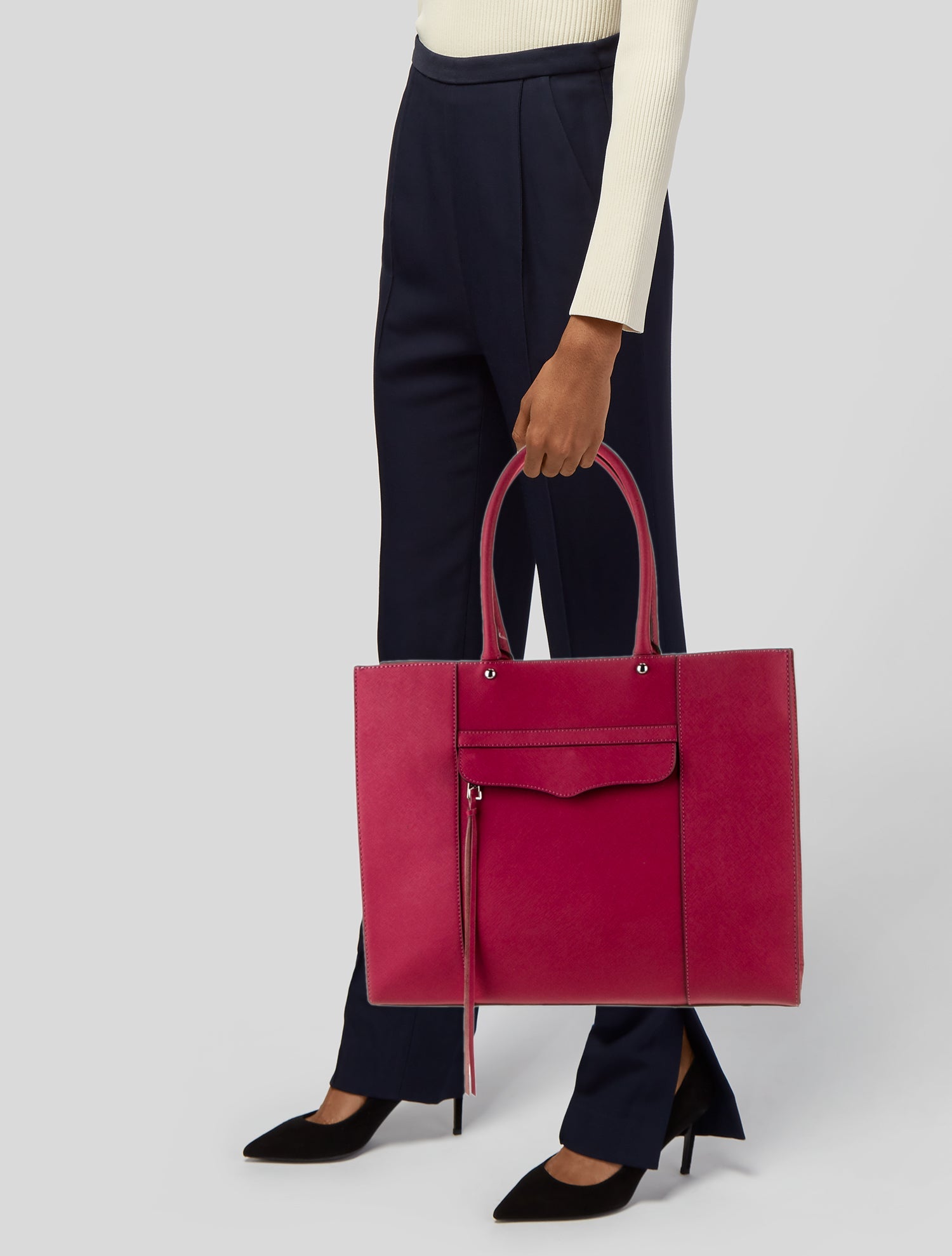 Rebecca Minkoff Saffiano Leather Tote