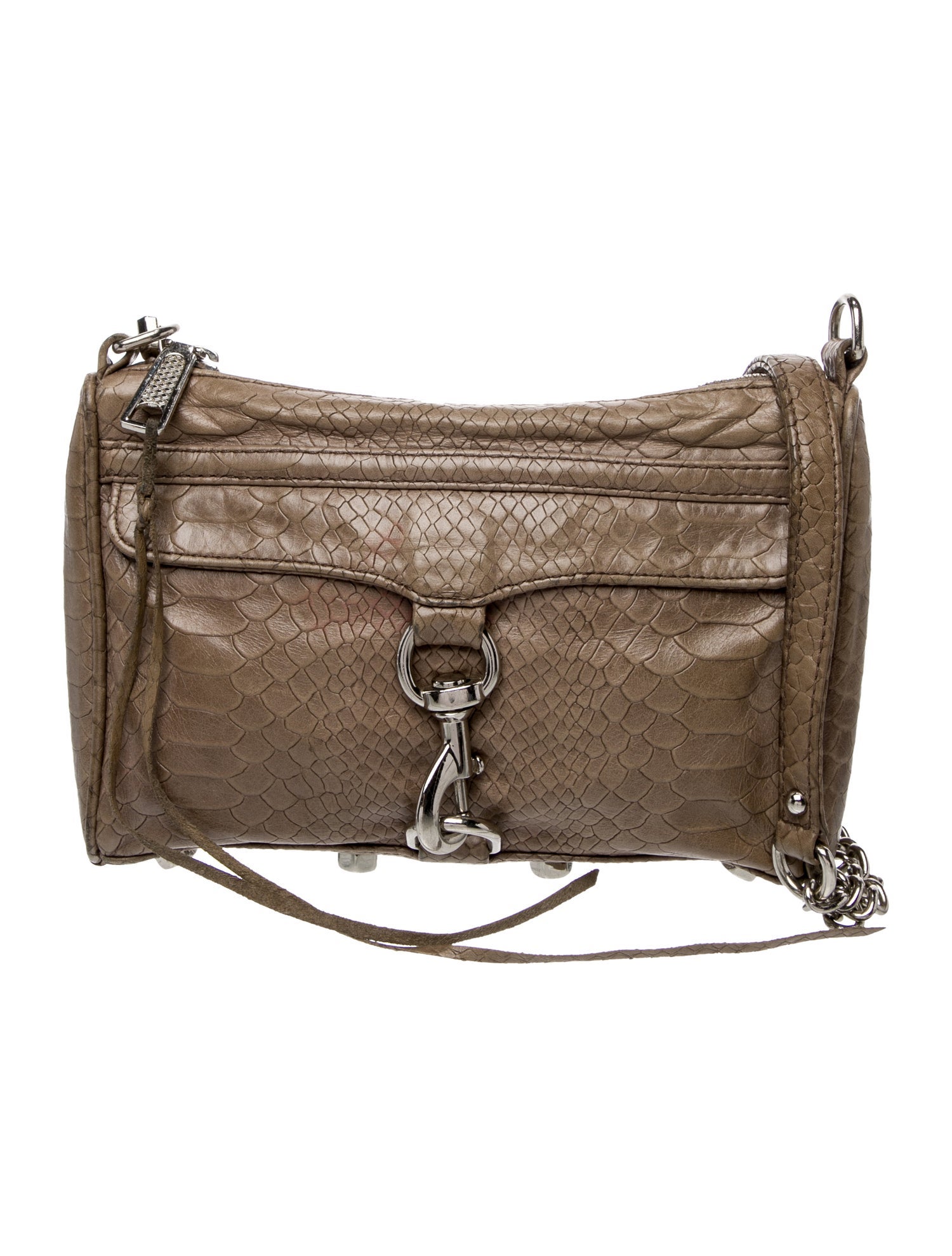 Rebecca Minkoff Embossed Leather Crossbody Bag