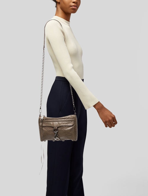 Rebecca Minkoff Embossed Leather Crossbody Bag