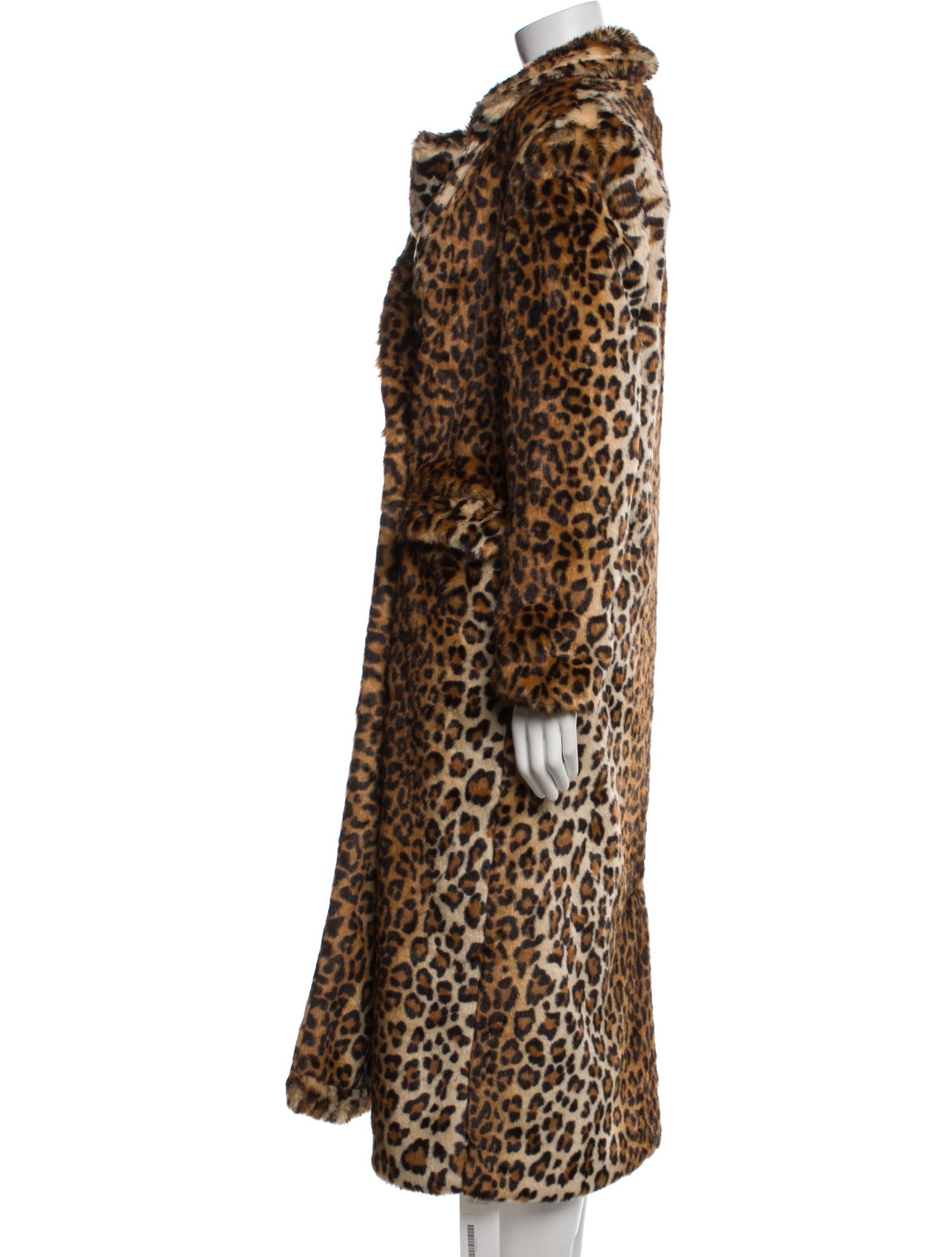 Rebecca Minkoff Animal Print Faux Fur Coat