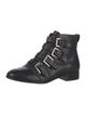 Rebecca Minkoff Leather Studded Accents Combat Boots