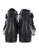 Rebecca Minkoff Leather Studded Accents Combat Boots