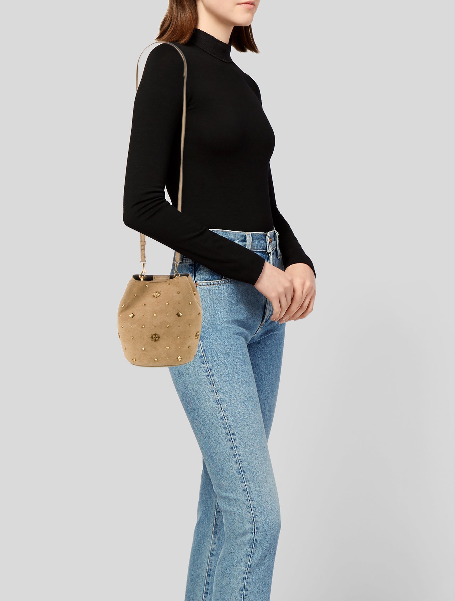 Rebecca Minkoff Leather Bucket Bag