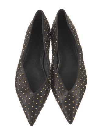 Rebecca Minkoff Leather Studded Accents Flats