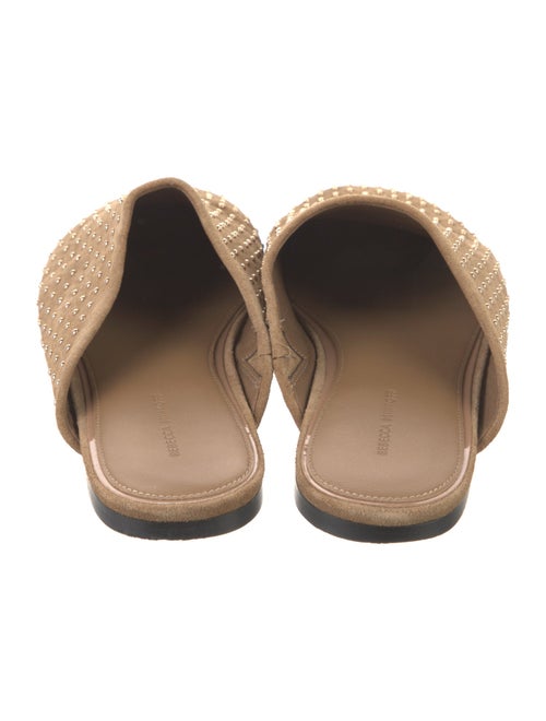 Rebecca Minkoff Suede Studded Accents Mules