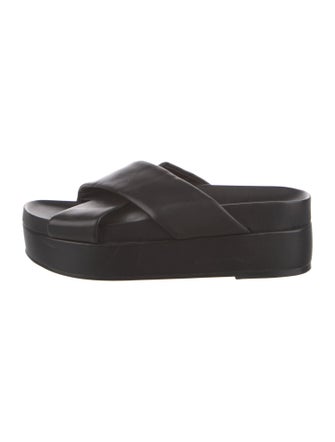 Rebecca Minkoff Leather Slides