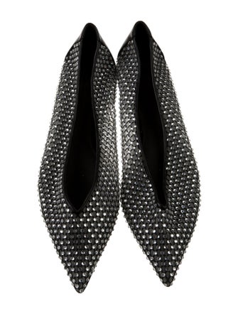 Rebecca Minkoff Mesh Crystal Embellishments Flats
