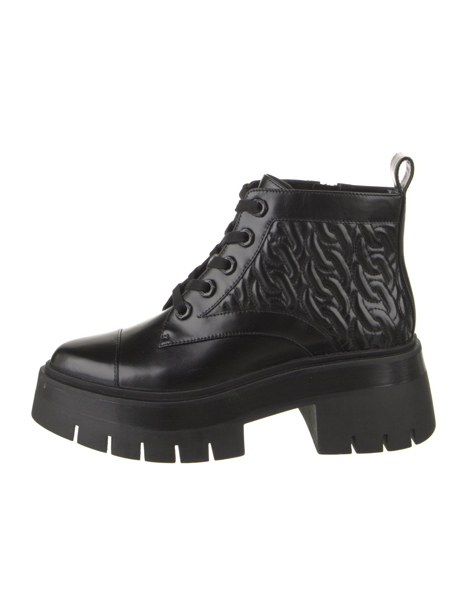Rebecca Minkoff Leather Combat Boots