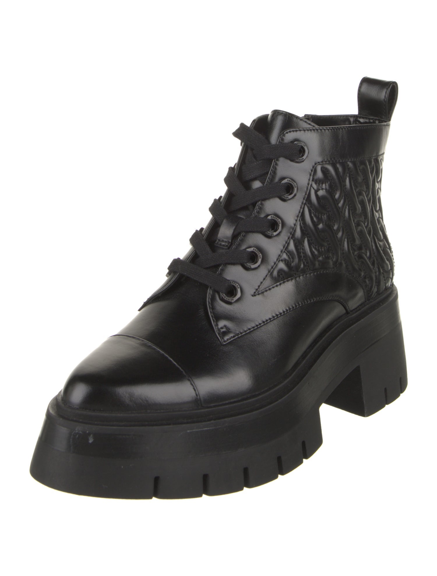 Rebecca Minkoff Leather Combat Boots