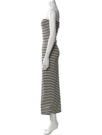 Rebecca Minkoff Striped Midi Length Dress