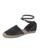 Rebecca Minkoff Leather Studded Accents Espadrilles