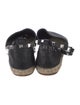 Rebecca Minkoff Leather Studded Accents Espadrilles