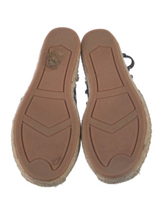 Rebecca Minkoff Leather Studded Accents Espadrilles