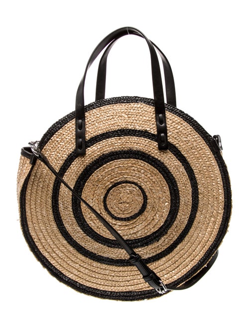 Rebecca Minkoff Straw Top Handle Bag