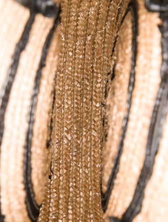 Rebecca Minkoff Straw Top Handle Bag