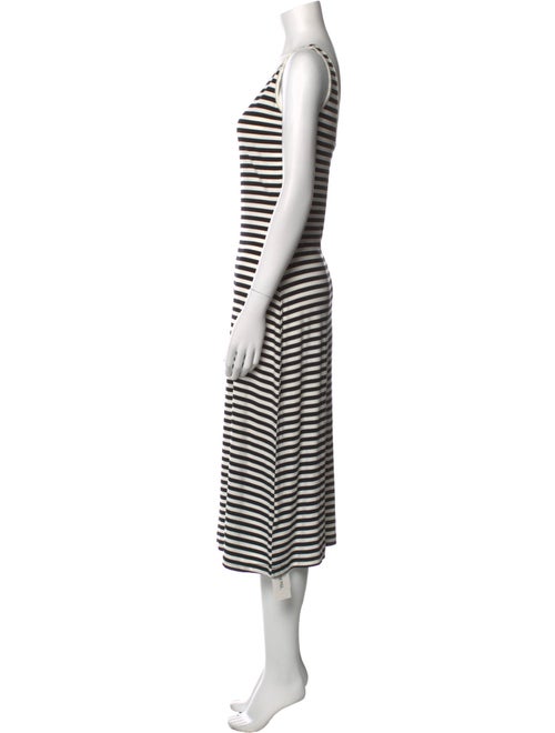 Rebecca Minkoff Striped Midi Length Dress